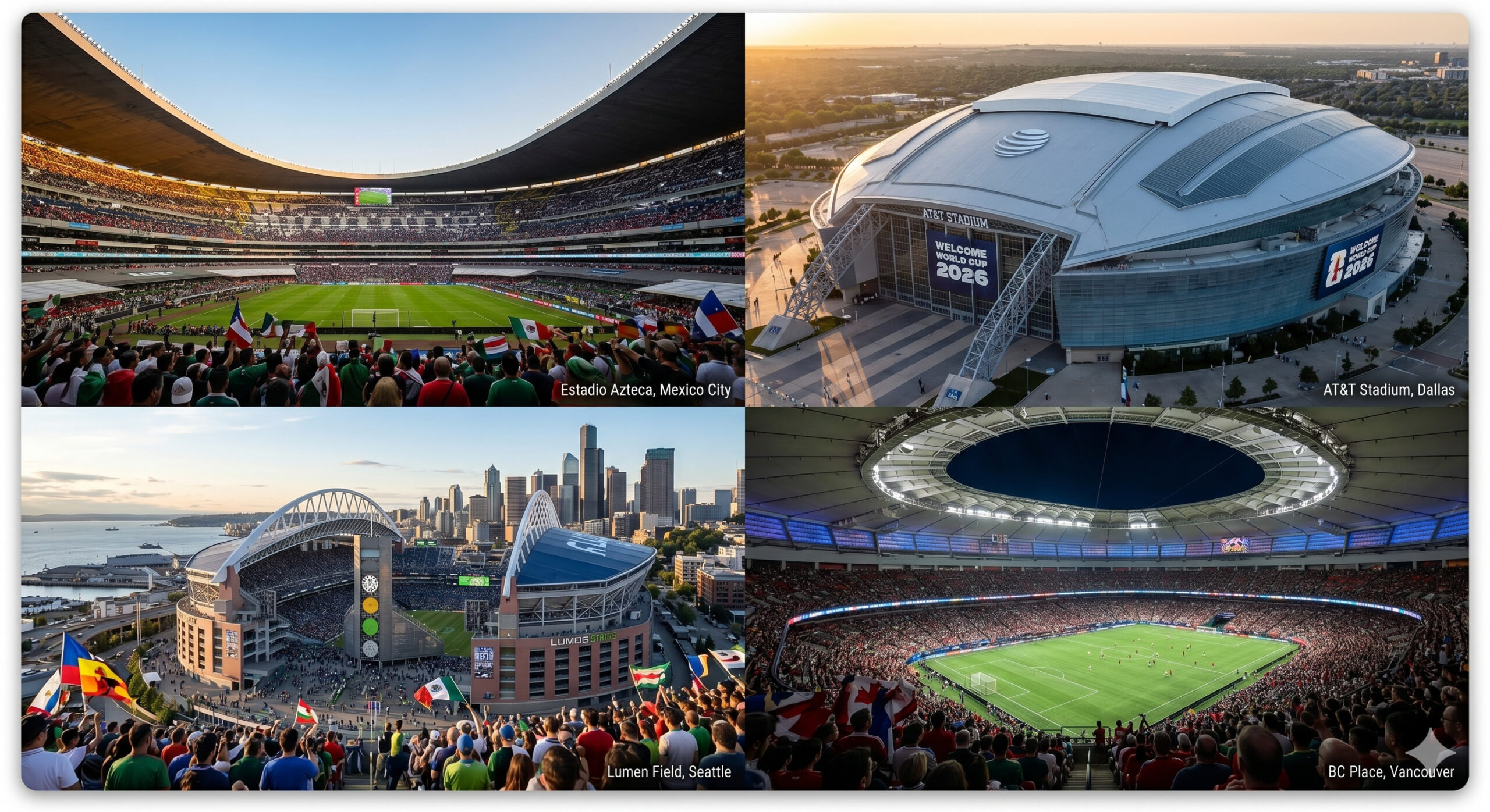 2026 FIFA World Cup Stadiums Placeholder