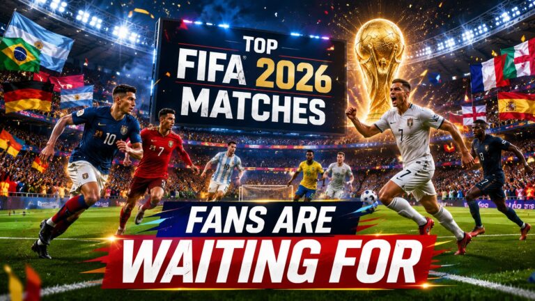 Top FIFA World Cup 2026 Matches Fans Are Waiting For