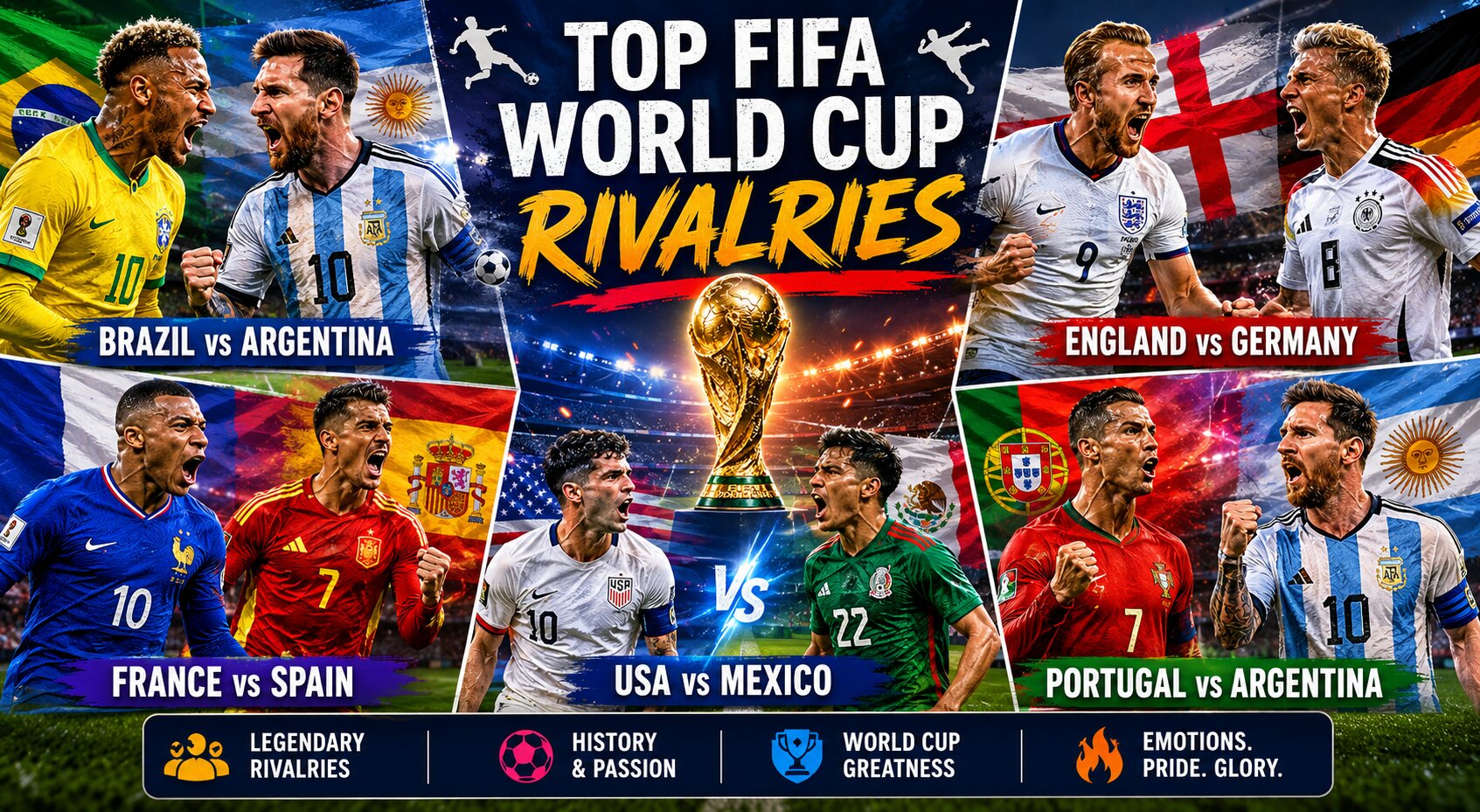 Top FIFA World Cup Rivalries Placeholder