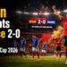 Spain Defeats France 2-0