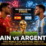 Spain vs Argentina World Cup 2026 Final: Preview, Lineups & Prediction